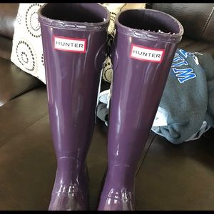 Hunter rain boots